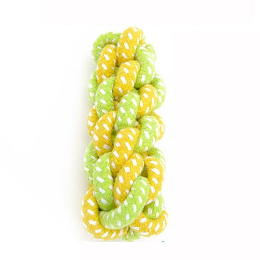 Green Rope Ball Toy