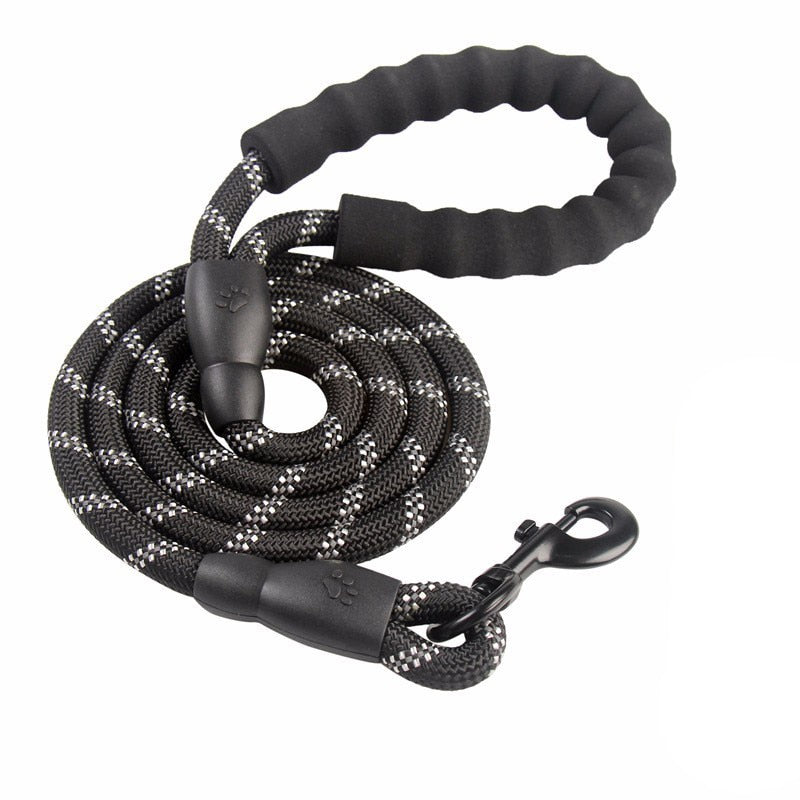 Large Dog Reflective Durable Rope Leash