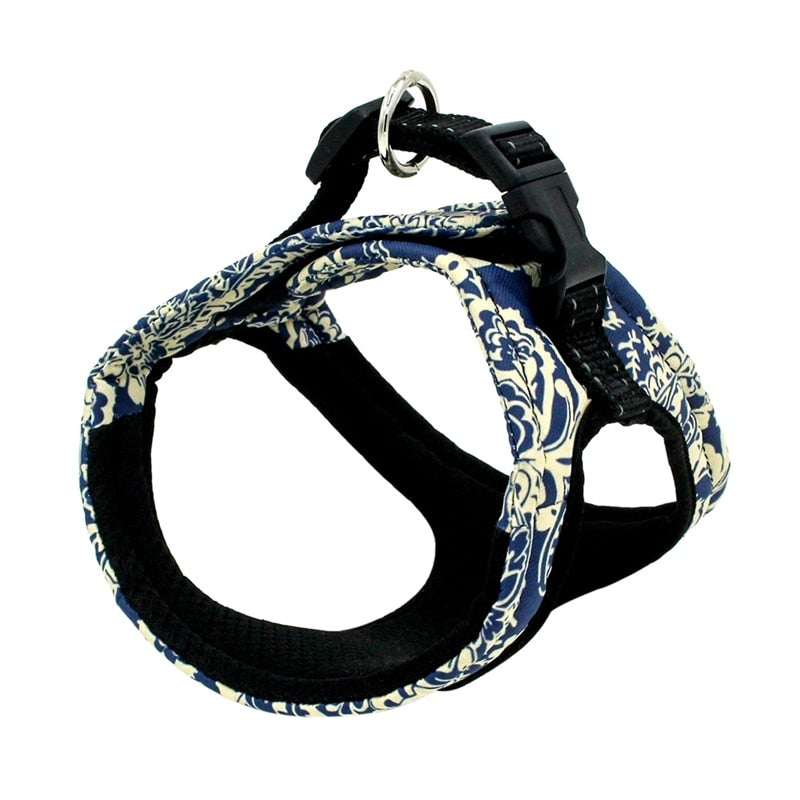 Printed Small Dog Harness