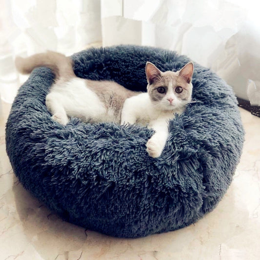 Round Cat Sleeping Bed