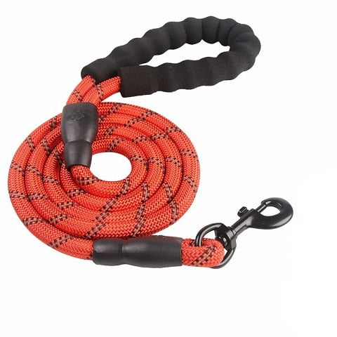 Large Dog Reflective Durable Rope Leash