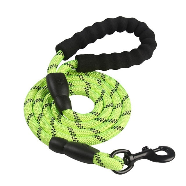 Large Dog Reflective Durable Rope Leash