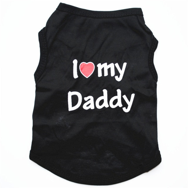 I Love Mommy & Daddy Vest