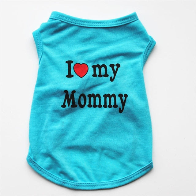 I Love Mommy & Daddy Vest