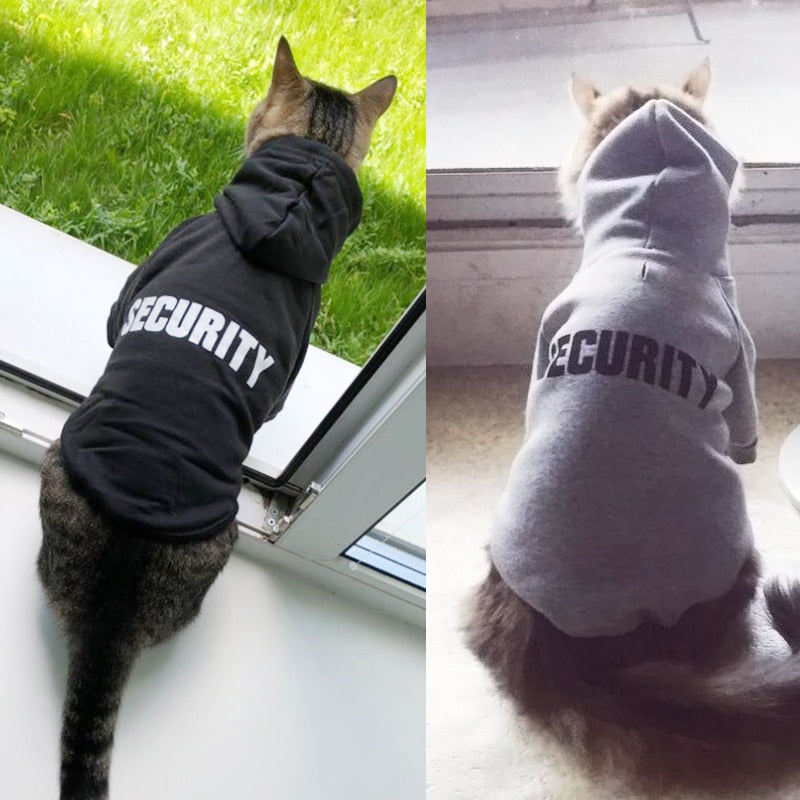 Cat Security Hoodie