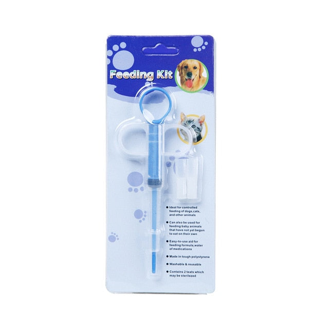 Pet Medicine Syringe Feeder