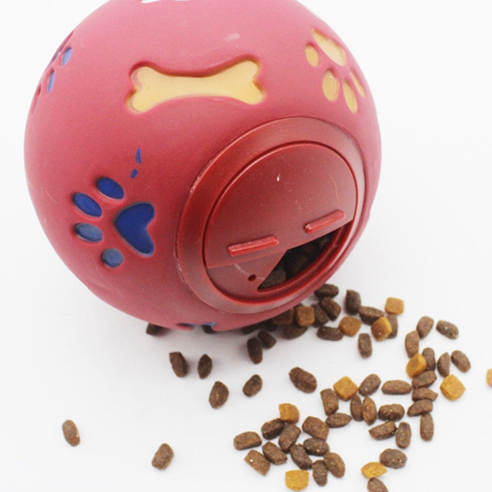 Rubber Ball Training Treat Dispenser