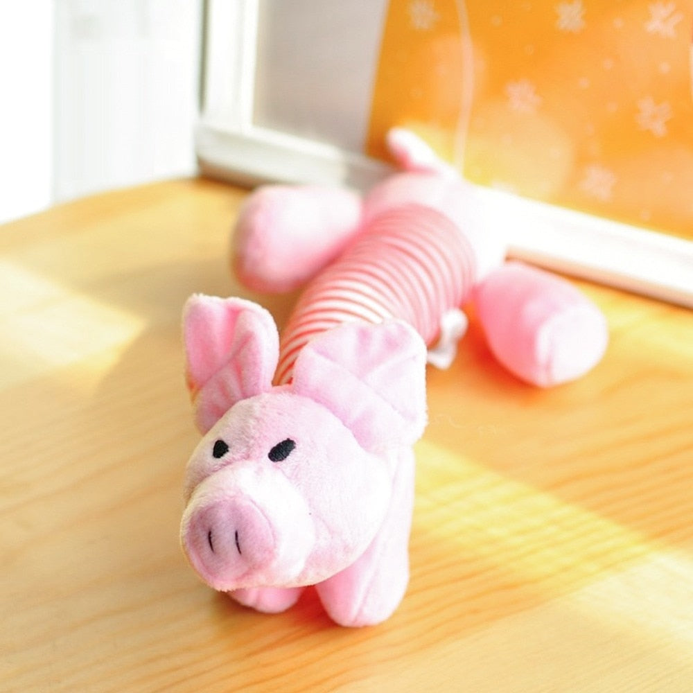 Plush Animal Squeak Toy