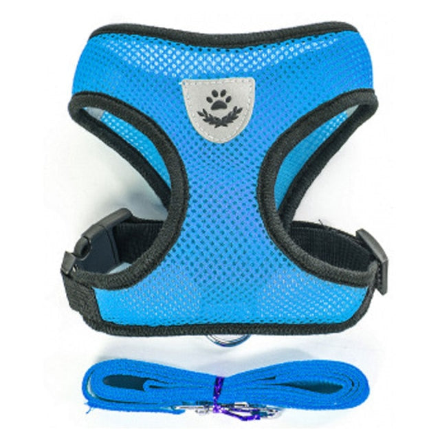 Nylon Mesh Cat Harness And Leash