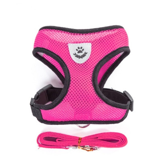 Nylon Mesh Cat Harness And Leash