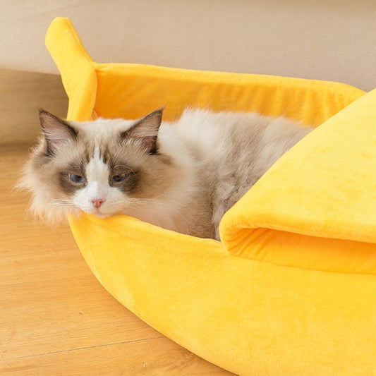 Funny Banana Cat Bed